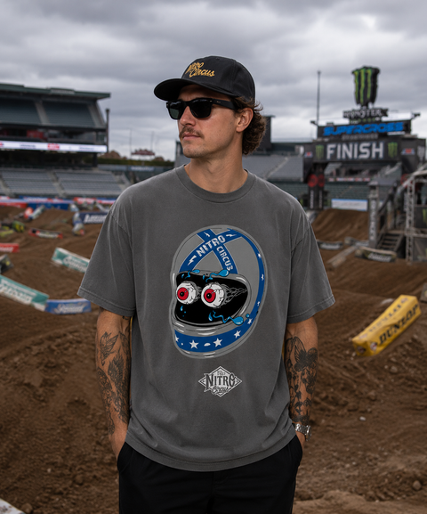 NITRO CIRCUS "LAST WORDS" TEE - GREY