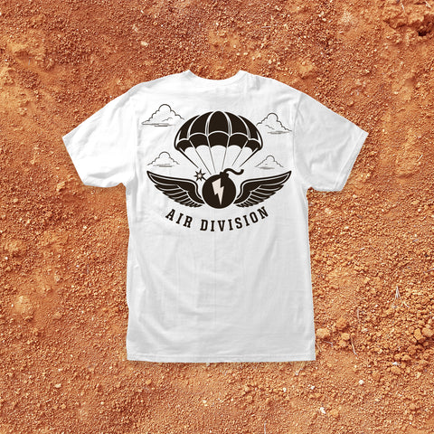 NITRO CIRCUS "AIR DIVISION" TEE - WHITE