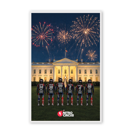 NITRO CIRCUS "WHEEL TEAM SIX" POSTER - 11"x17"