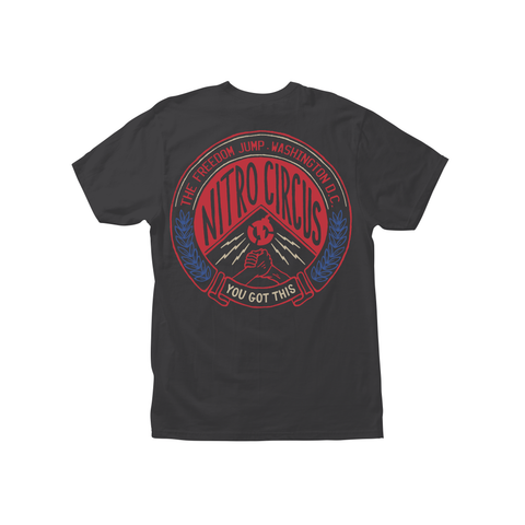 NITRO CIRCUS "YOU GOT THIS" TEE - BLACK